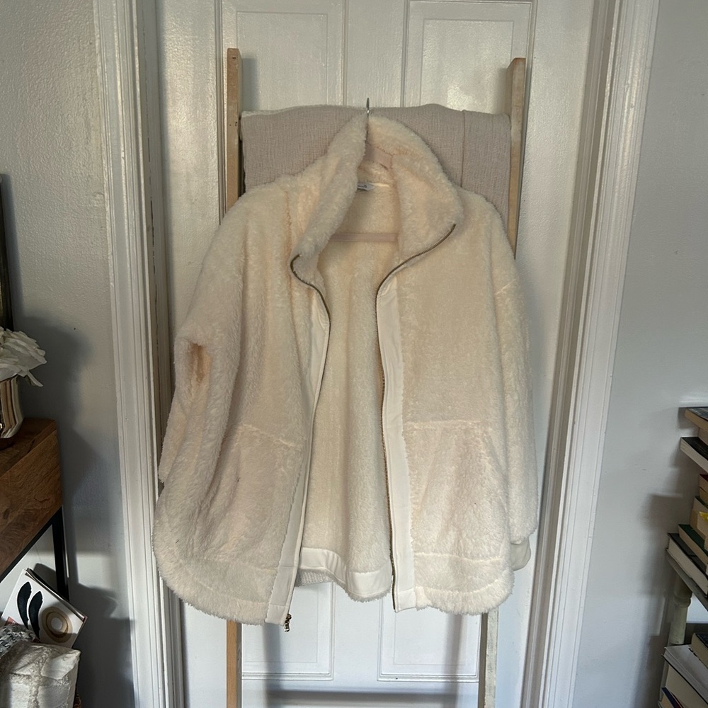 Sonoma Women's Cream Teddy Jacket